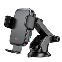 Тримач HOCO Jenny three-axis linkage wireless fast charging Car holder HW11 (center console) |15W|
