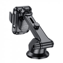 Тримач HOCO Jenny three-axis linkage wireless fast charging Car holder HW11 (center console) |15W|