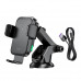 Тримач HOCO Jenny three-axis linkage wireless fast charging Car holder HW11 (center console) |15W|