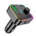 Адаптер автомобільний HOCO Fantasy car BT FM transmitter E81 |USB/Type-C, 30W/3A, PD/QC|