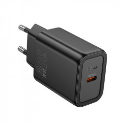 Адаптер мережевий HOCO gentle single port charger N62 |1Type-C, 30W/3A, PD/QC|