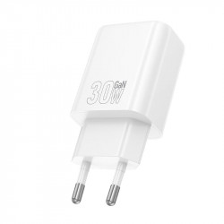 Адаптер мережевий HOCO gentle single port charger N62 |1Type-C, 30W/3A, PD/QC|
