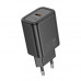 Адаптер мережевий HOCO gentle single port charger N62 |1Type-C, 30W/3A, PD/QC|