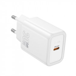 Адаптер мережевий HOCO gentle single port charger N62 |1Type-C, 30W/3A, PD/QC|
