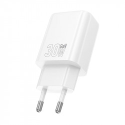 Адаптер мережевий HOCO Gentle charger N63 |1USB/1Type-C, 30W/3A, PD/QC|