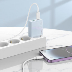 Адаптер мережевий HOCO Direct charger C142A |1USB/1Type-C, 20W/3A, PD/QC|