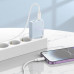 Адаптер мережевий HOCO Direct charger C142A |1USB/1Type-C, 20W/3A, PD/QC|