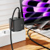 Адаптер мережевий HOCO Ocean charger CS18A |2USB/2Type-C, 45W/3A, PD/QC|