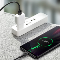 Кабель BASEUS Type-C Cafule HW Quick Charging Data Cable USB Double-sided Blind Interpolation |5A, 40W, 1M| (CATKLF-P91)