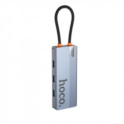 Hub адаптер HOCO Wow 5-in-1 multi-function converter HB50 (HDTV+PD+USB 3.0*3)