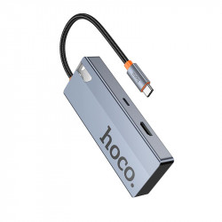 Hub адаптер HOCO Wow 5-in-1 multi-function converter HB50 (HDTV+PD+USB 3.0*3)