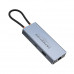 Hub адаптер HOCO Wow 6-in-1 multi-function converter HB51 (HDTV+RJ45+PD+USB 3.0*3)