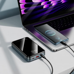 УМБ HOCO Fast charge power bank 20000mAh Q30A |1USB/2Type-C, 130W/5A, PD/QC|