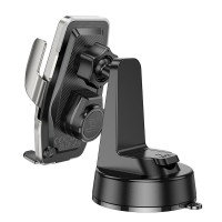 Тримач HOCO Traveler infrared RGB wireless fast charging Car holder (center console) HW27 |15W|