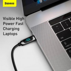 Кабель Baseus Display Fast Charging Data Cable Type-C to Type-C |1m, 100W/5A|