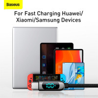 Кабель Baseus Display Fast Charging Data Cable Type-C to Type-C |1m, 100W/5A|