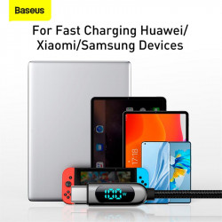 Кабель Baseus Display Fast Charging Data Cable Type-C to Type-C |1m, 100W/5A|