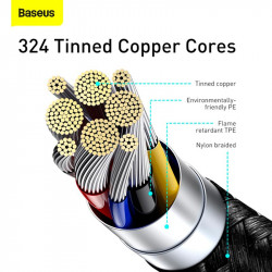 Кабель Baseus Display Fast Charging Data Cable Type-C to Type-C |1m, 100W/5A|