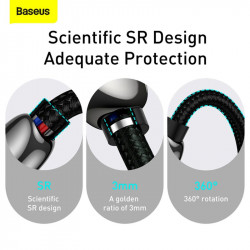 Кабель Baseus Display Fast Charging Data Cable Type-C to Type-C |1m, 100W/5A|