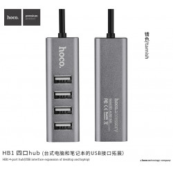 Hub адаптер HOCO USB Line machine HB1 |4USB|