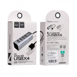 Hub адаптер HOCO USB Line machine HB1 |4USB|