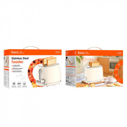 Тостер Hoco Retro toaster HE50 |850W, 38mm slot|
