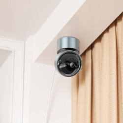 Камера відеоспостереження Hoco Indoor PTZ HD cameray gray D5 |3MP, FHD, IP54, Infrared|