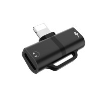Перехідник Hoco Lightning to dual lightning LS20