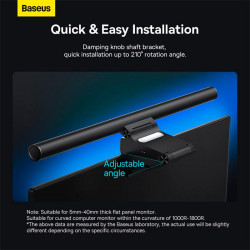 Десктоп-лампа скрінбар Baseus i-wok2 Series USB Asymmetric Light Source Screen Hanging Light