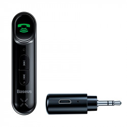 Аудіоадаптер Baseus BSBA-02 aux Wireless Audio Receiver |BT5.0, 10h|