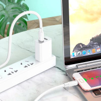 Кабель Hoco Micro USB Solid charging data cable X84 |1M, 2.4A|