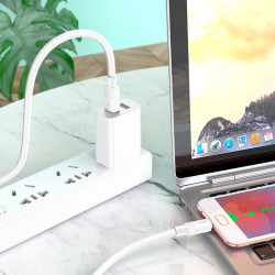 Кабель Hoco Micro USB Solid charging data cable X84 |1M, 2.4A|