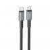 Кабель Hoco Type-C to Type-C Strength charging data cable X85 |1m, 60W, 3A|