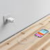 Адаптер мережевий HOCO Rapido C80A |1USB/1Type-C, 3.1A/20W, QC/PD|