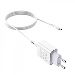 Адаптер мережевий Hoco Type-C cable Asombroso C81A |1USB, 2.1A|