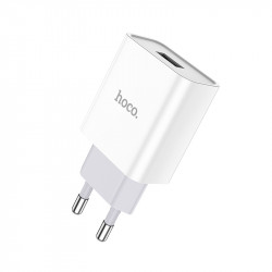 Адаптер мережевий Hoco Asombroso C81A |1USB, 2.1A|