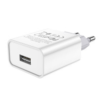 Адаптер мережевий Hoco Asombroso C81A |1USB, 2.1A|