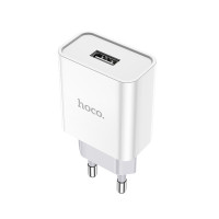 Адаптер мережевий Hoco Asombroso C81A |1USB, 2.1A|