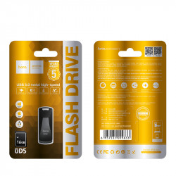 Флешка HOCO USB Flash Disk wisdom high-speed flash drive UD5 16GB