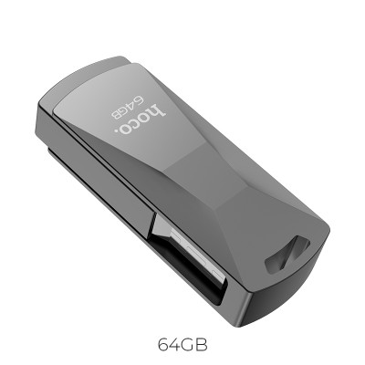 Флешка HOCO USB Flash Disk wisdom high-speed flash drive UD5 64GB