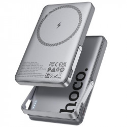 УМБ HOCO Sunlight power bank magnetic suction + holder Q36 5000mah |1Type-C, 20W/3A, PD/QC|