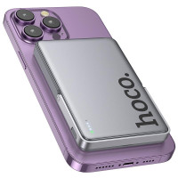 УМБ HOCO Sunlight power bank magnetic suction + holder Q36 5000mah |1Type-C, 20W/3A, PD/QC|