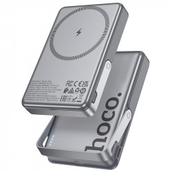 УМБ HOCO Sunlight power bank magnetic suction + holder Q36A 10000mAh |1Type-C, 20W/3A, PD/QC|