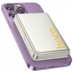 УМБ HOCO Sunlight power bank magnetic suction + holder Q36A 10000mAh |1Type-C, 20W/3A, PD/QC|