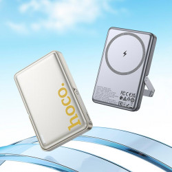 УМБ HOCO Sunlight power bank magnetic suction + holder Q36A 10000mAh |1Type-C, 20W/3A, PD/QC|