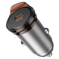 Адаптер автомобільний HOCO Rigorous single port Car charger NZ16 |1Type-C, 30W/3A, PD30W/QC|