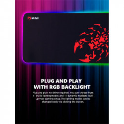 Килимок для миші MARVO MG011 RGB Gaming Mouse Pad |800x300x4mm| |4USB|