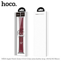 Шкіряний ремінець для Apple Watch Series 4 HOCO Duke series WB04 |40mm|