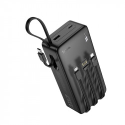 УМБ HOCO Night tide power bank with 4 cables J146B 30000mAh |1USB/1Type-C, 2A|