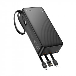 УМБ HOCO Night tide power bank with 4 cables J146B 30000mAh |1USB/1Type-C, 2A|